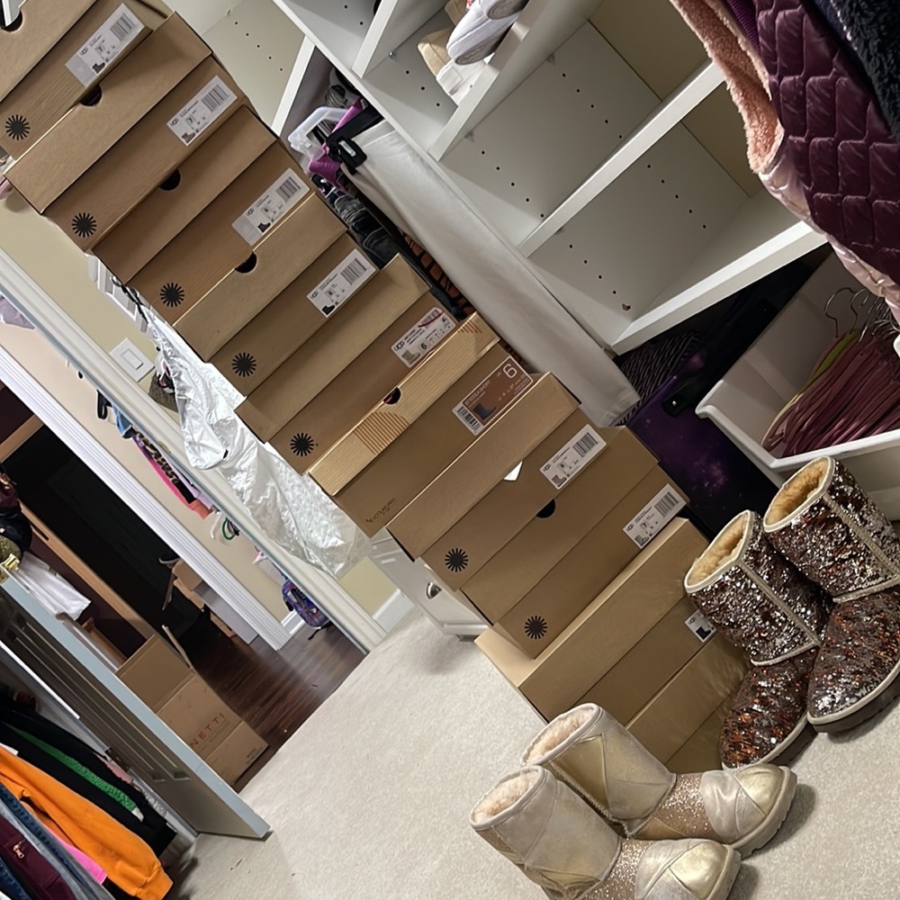 CLOSET CLEAROUT COMING SOON UGGS NEW AND USED ….. sizes 6 and 7